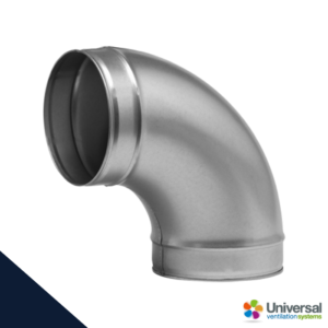 Spiral 90 Degree Bend - Pressed - VENT
